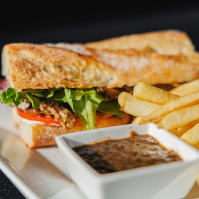Jerk Chicken Sandwich.