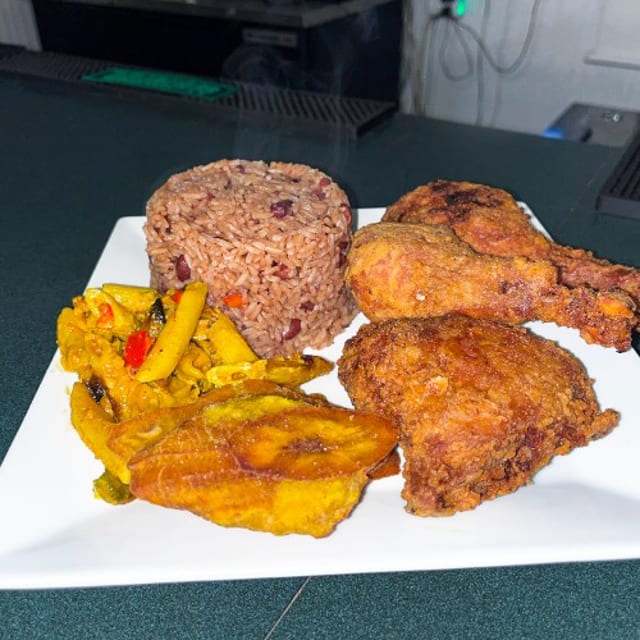 Fried Chicken Lunch.