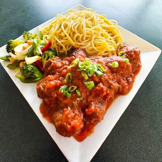 Real-Deal Vegan Meatballs